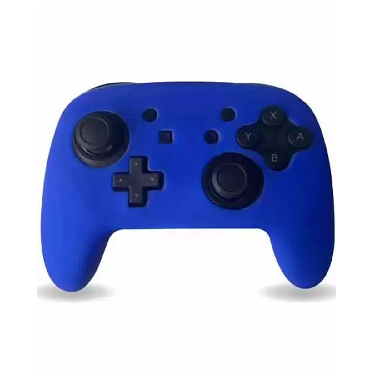 Goma Protectora De Silicon Pro Controller Nintendo Switch Azul Marino
