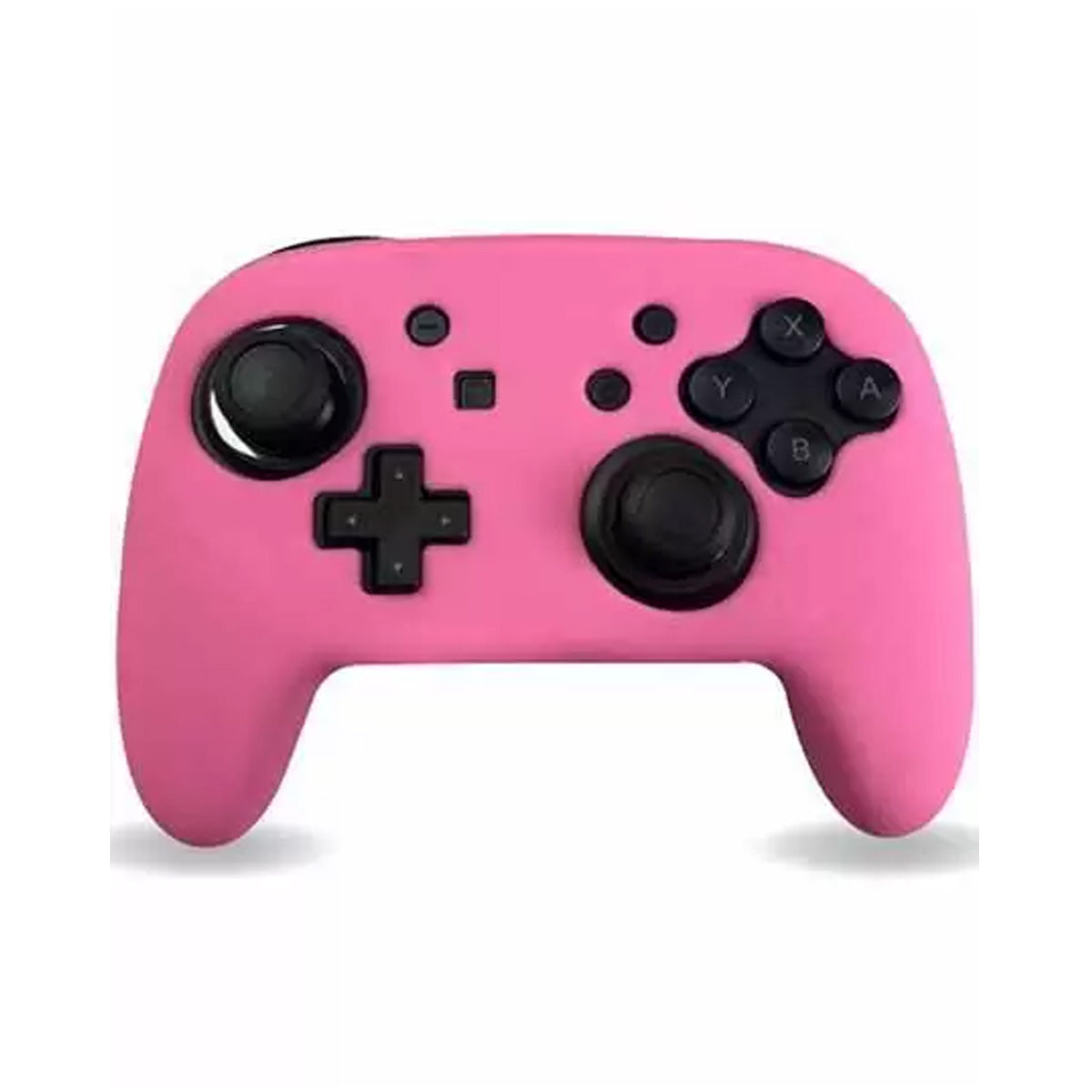 Goma Protectora De Silicon Pro Controller Nintendo Switch Rosado