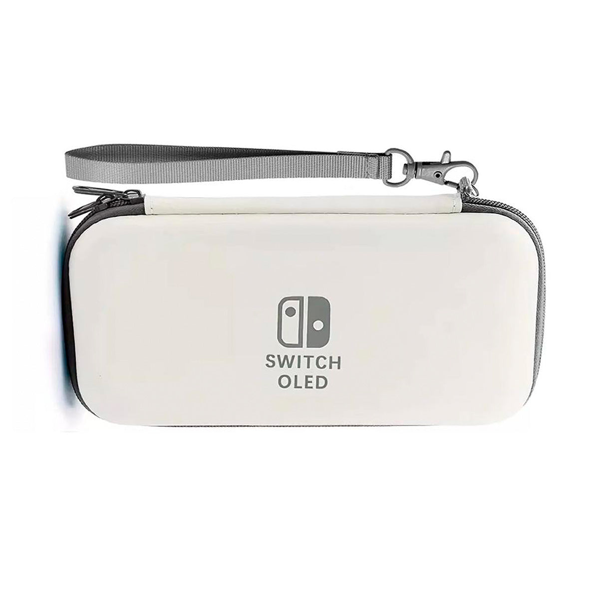 Estuche Viajero Rígido Para Nintendo Switch OLED Blanco