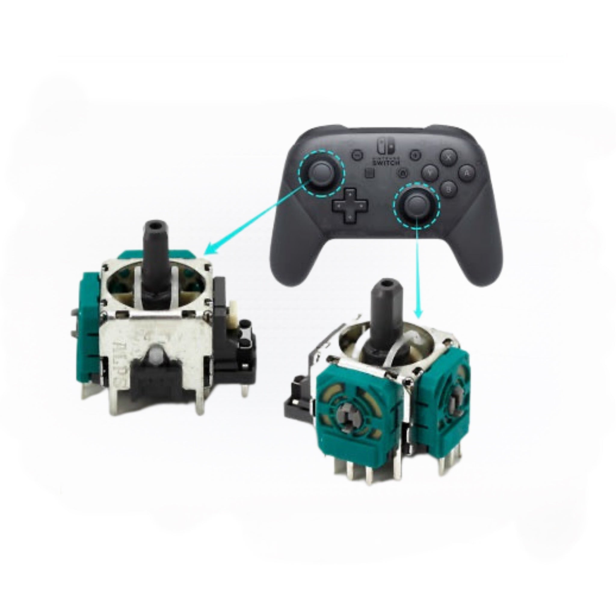 Cambio de Joystick Pro Control Nintendo Switch