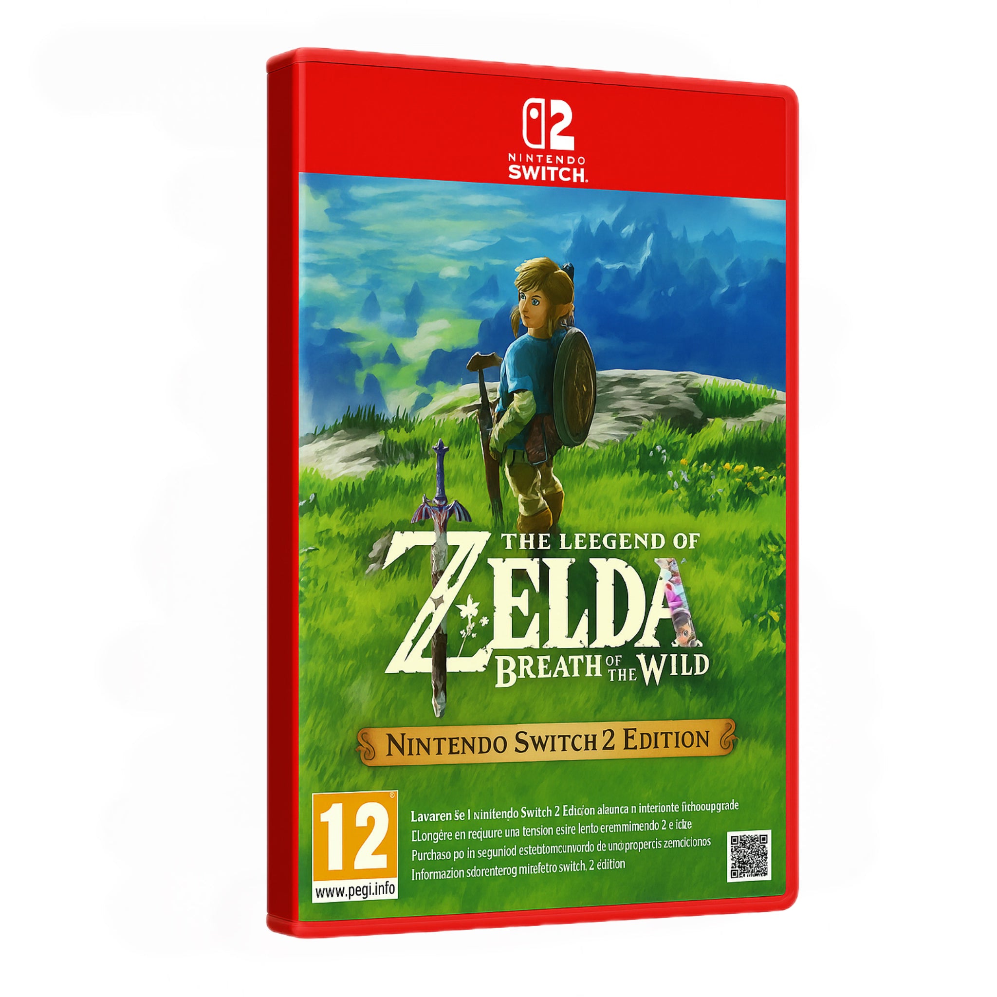 The Legend Of Zelda: Breath Of The Wild Nintendo Switch 2 Edition Físico