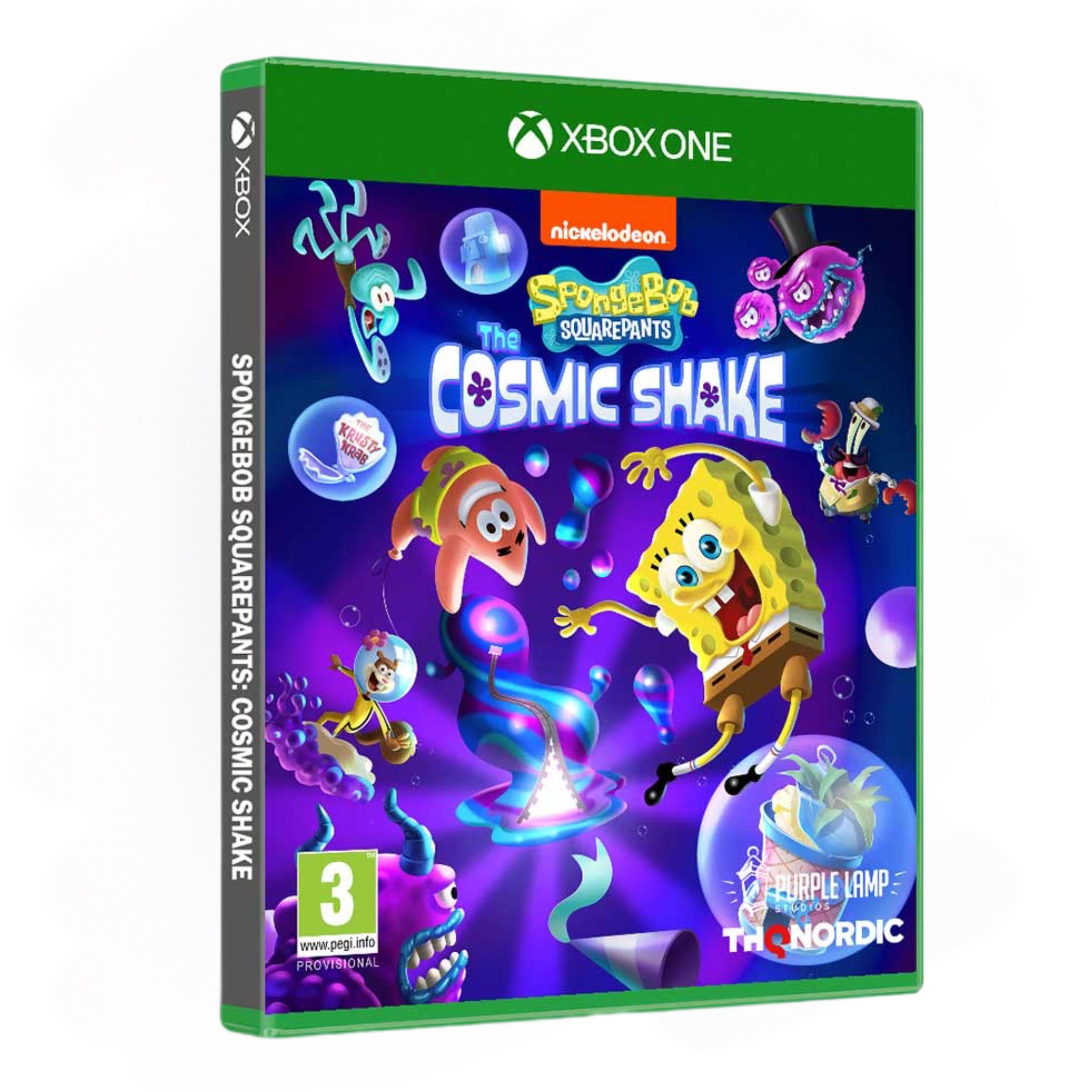 SpongeBob SquarePants Cosmic Shake Xbox One Fisico