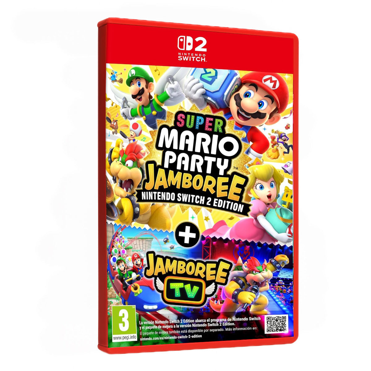 Super Mario Party Jamboree Edition + Jamboree TV Nintendo Switch 2 Fisico