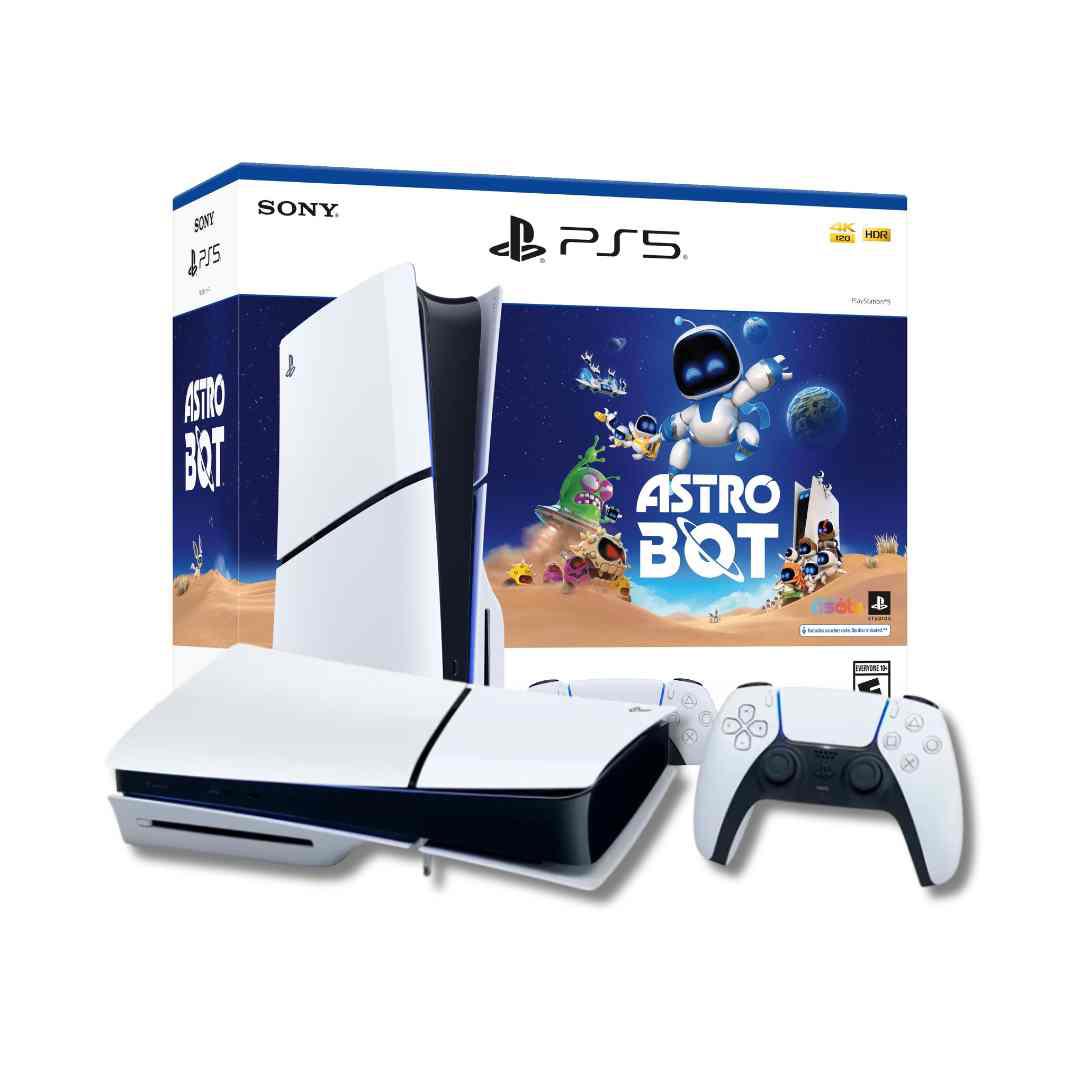 Consola Ps5 Slim con Lector de Disco (incluye juego Astro Bot digital)