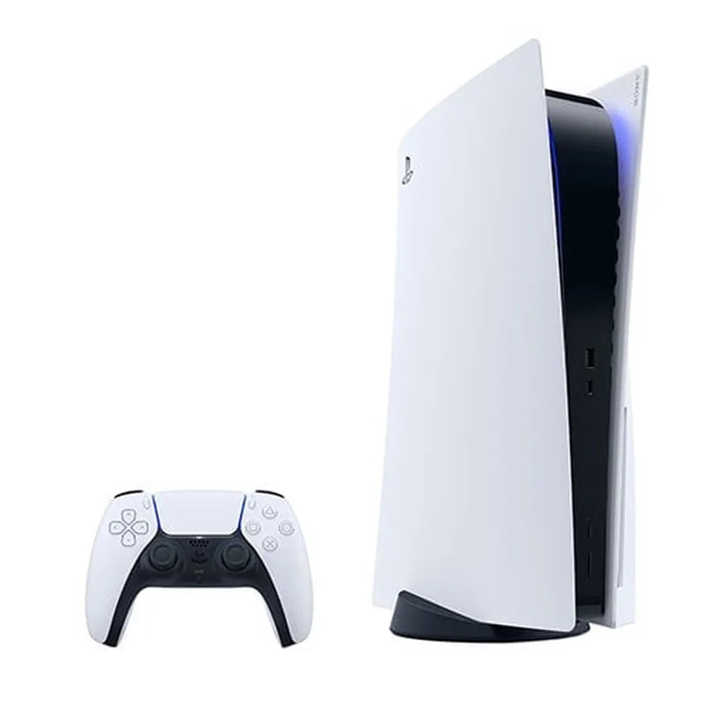 Consola Ps5 Estandar con Lector de Disco (sin caja) Incluye 1 Juego a elección Like New