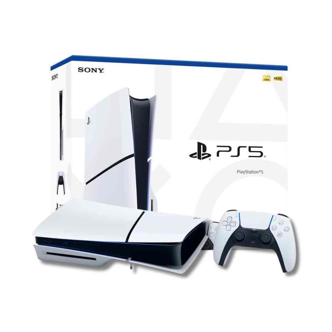 Consola Ps5 Slim con Lector de Disco (incluye juego a elección).