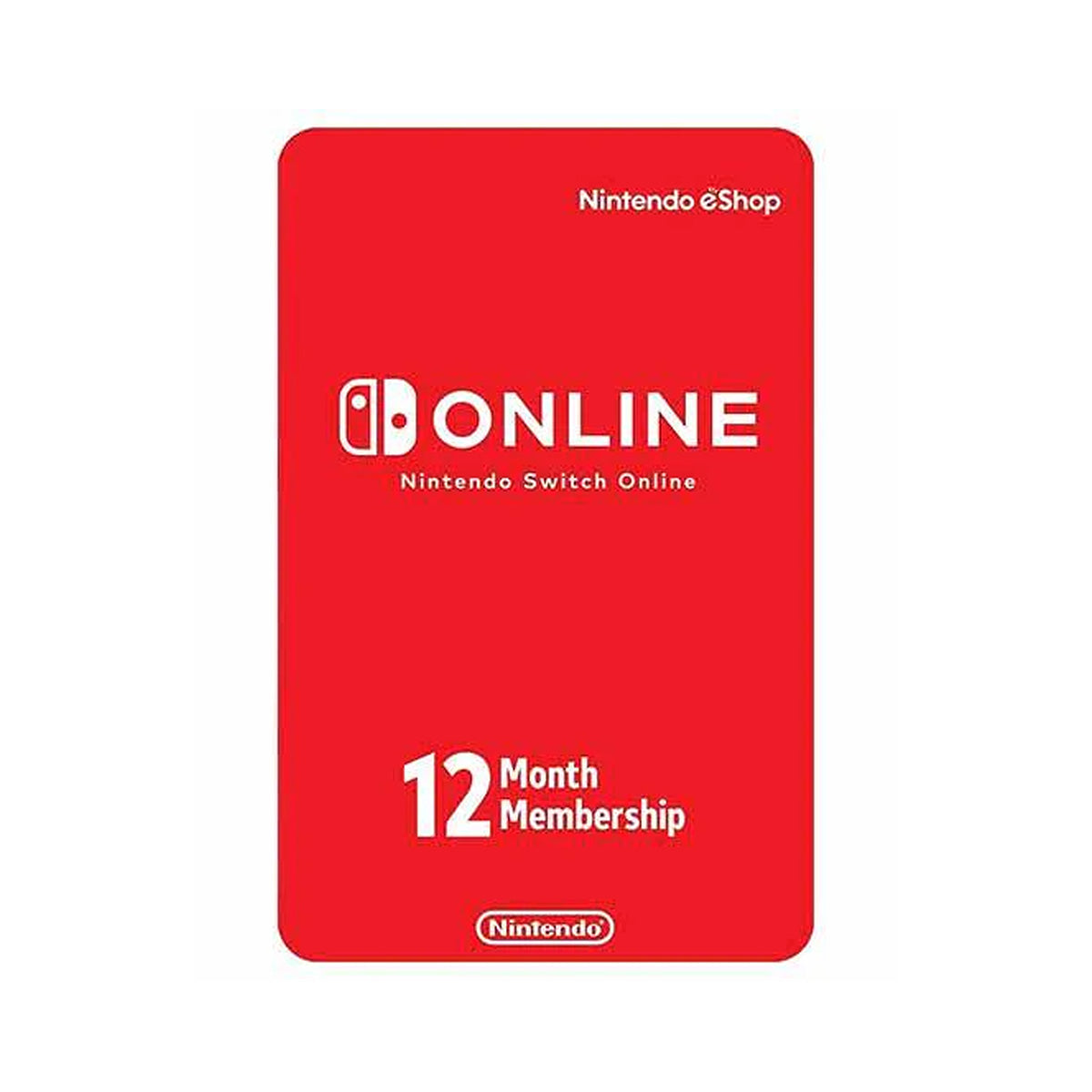 ESHOP MEMBRESÍA ONLINE POR 12 MESES NINTENDO SWITCH [Digital Code]