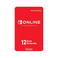 ESHOP MEMBRESÍA ONLINE POR 12 MESES NINTENDO SWITCH [Digital Code]