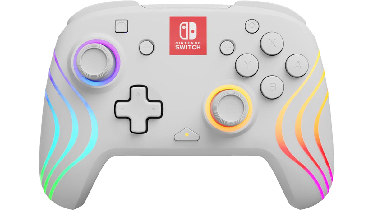 Control inalámbrico led Pro Nintendo Switch Blanco