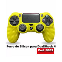 Gomas Protectoras De Silicon Ps4 Amarillo