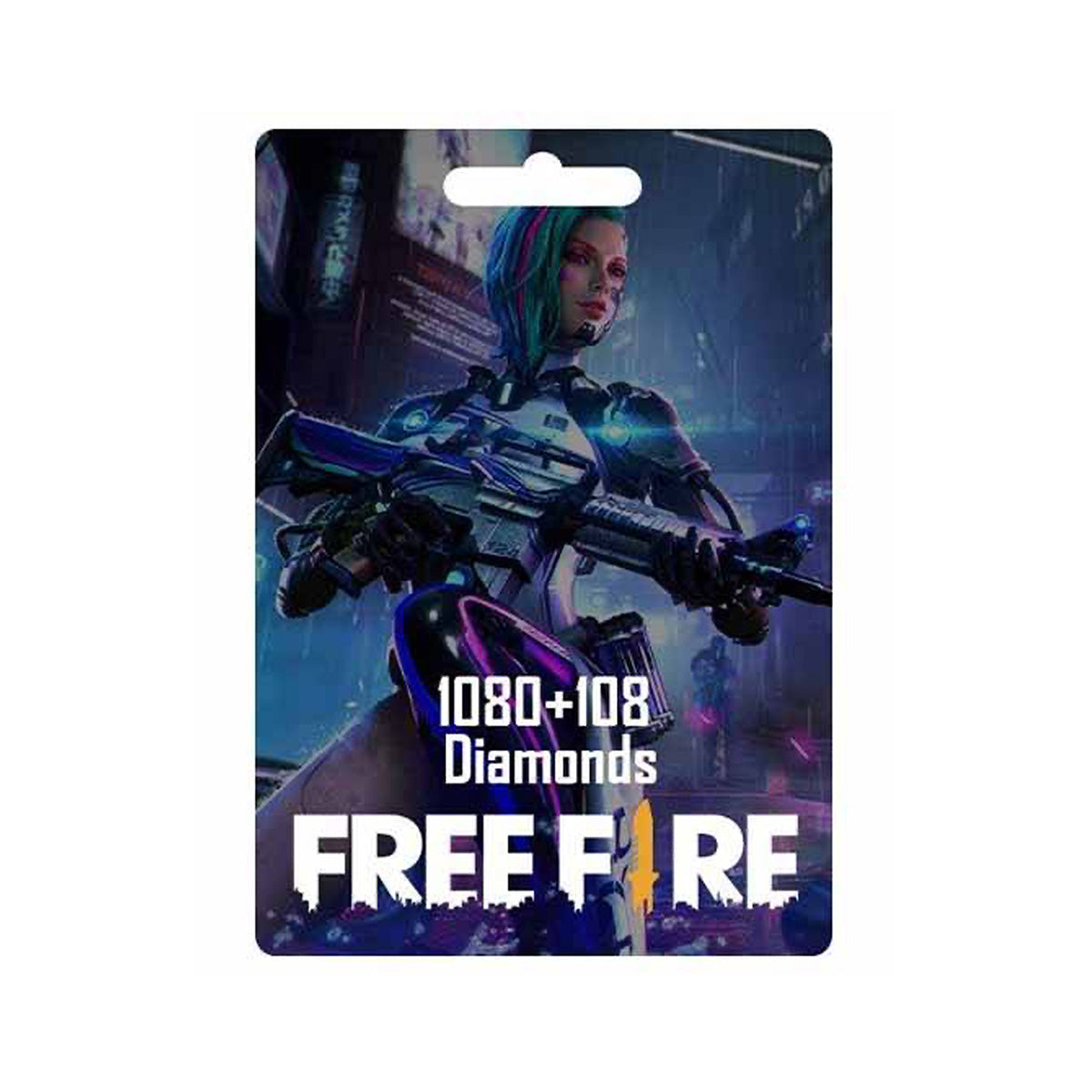 FREE FIRE 1080 + 108 DIAMANTES [Digital Code]