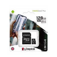 Memoria Kingston microSD Plus con Adaptador 128 GB