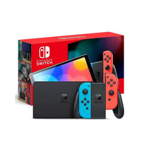 Consola Nintendo Switch – Neon Blue And Red Joy-Con (Incluye un Vidrio Templado + Gomas para Joystick) Like New