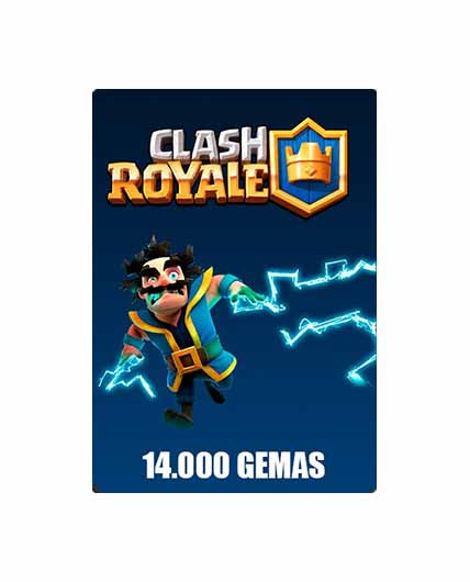 Clash Royale 14000 Gemas [Digital Code]