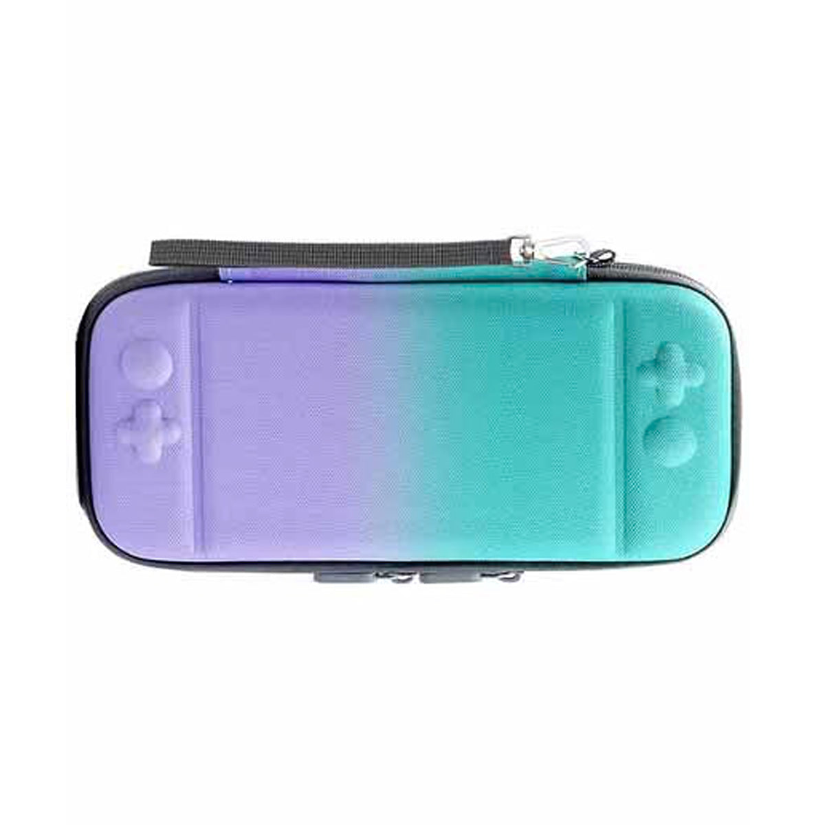 Estuche Viajero Rígido Para Nintendo Switch Morado & Verde