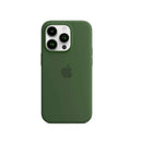 Forro Silicon iPhone 14 Pro Max Verde Militar
