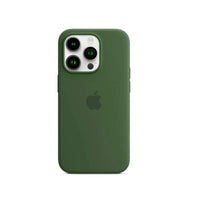 Forro Silicon iPhone 14 Pro Max Verde Militar