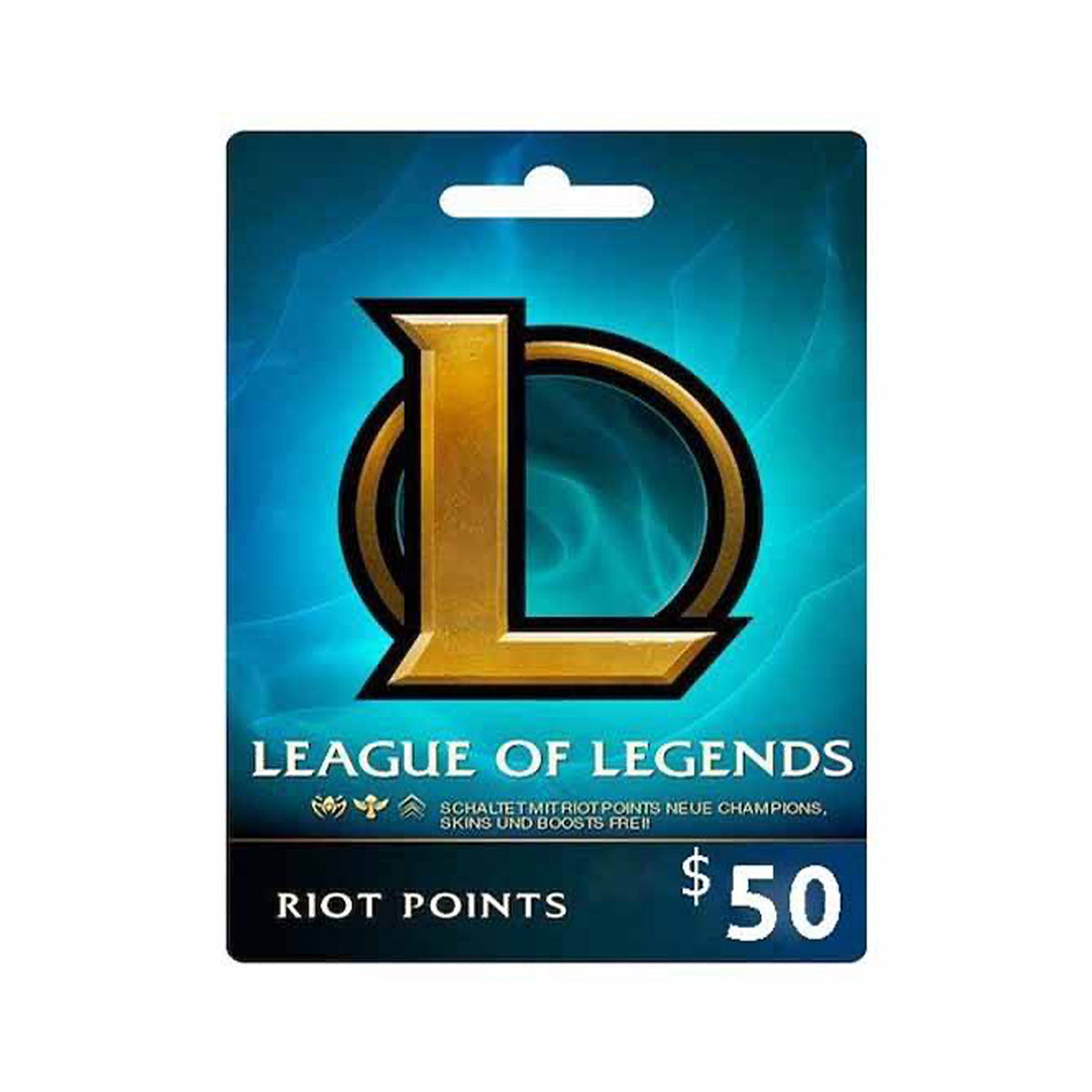 LEAGUE OF LEGENDS 50$ [Digital Code]