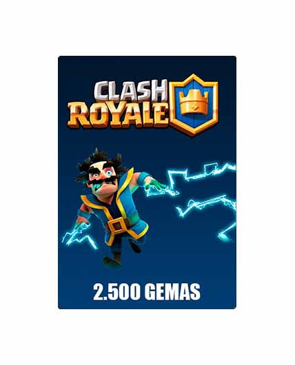 Clash Royale 2500 Gemas [Digital Code]