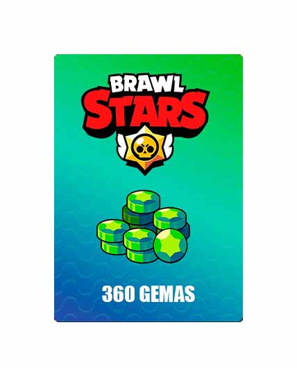 Brawl Stars 360 Gemas [Digital Code]