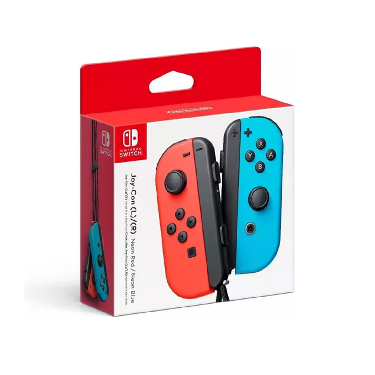 Control Nintendo Switch Joy Con L/R Neon Red & Neon Blue