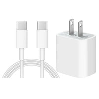 Cargador Rápido 20W con Cable de USB-C a conector USB-C para iPhone (Certificado)