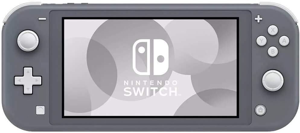 Nintendo Switch Lite Gris (Incluye juego a elección+Vidrio Templado + Gomas para Joystick)