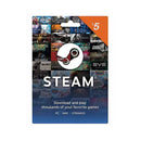 TARJETAS STEAM 5$ [Digital Code]