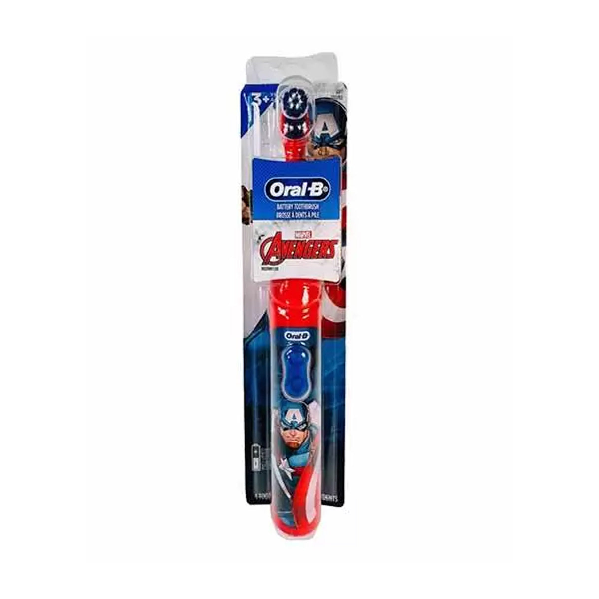 Cepillo de dientes eléctrico para niños Oral B Marvel Avengers Capitan America