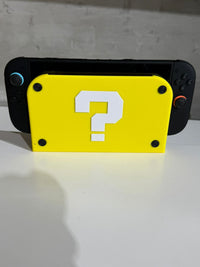 Base Frontal Cubo de Mario para Dock Nintendo Switch 2  Impresión 3D