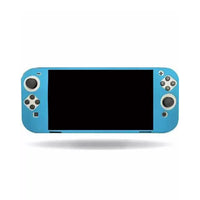 Goma Protectora de Silicon para Nintendo Switch Oled Azul