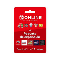 ESHOP MEMBRESÍA ONLINE POR 1 AÑO + PAQUETE DE EXPANSIÓN NINTENDO SWITCH [Digital Code]