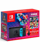 Consola Nintendo Switch Incluye Juego Mario Kart 8 Deluxe (Versión Digital) + 3 Meses Suscripción Nintendo Online (Combo Incluye Forro Protector + Vidrio Templado)