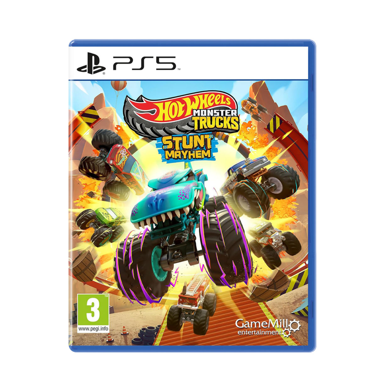 Hot Wheels Monster Trucks Stunt Ps5 Físico