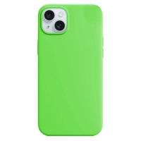 Forro Silicon iPhone 14 Plus Verde Limon