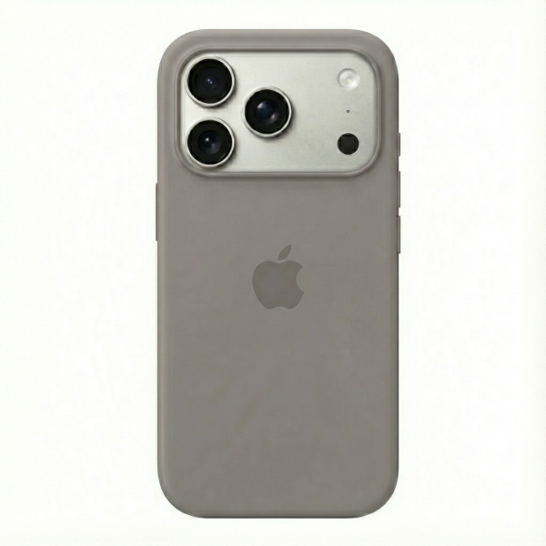 Forro Silicon iPhone 17 Pro Max Gris