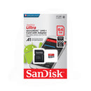 Memoria Micro SD SanDisk Ultra con Adaptador 64 GB
