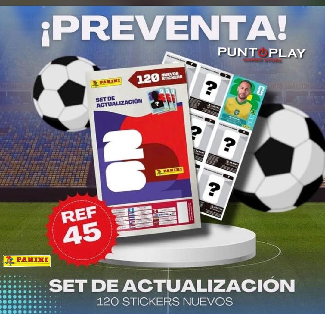 Set de Actualización Panini World Cup 2026