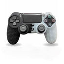 Gomas  De Silicon Dualshock 4 Blanco & Negro