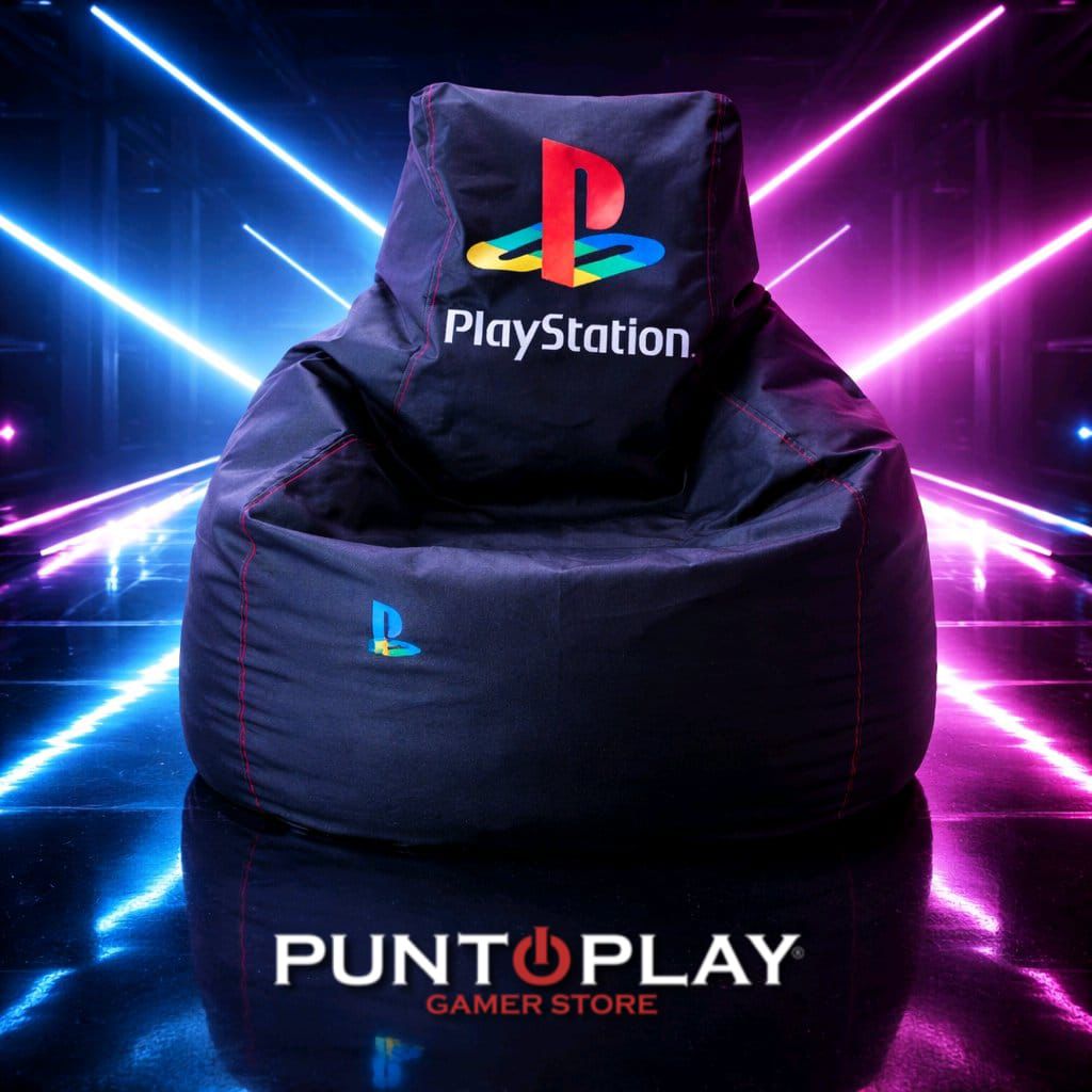 Sillon Puff Para Gamer Negro