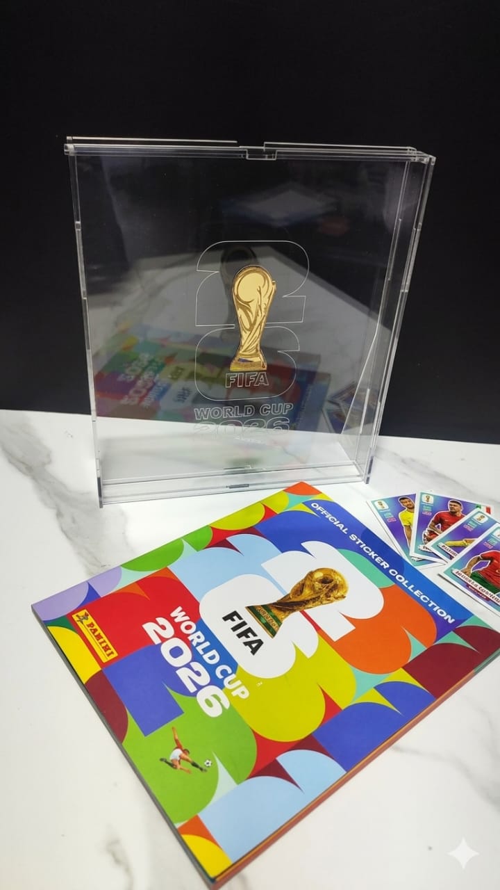 Porta Album Del Mundial De Acrílico Transparente Impresión 3D