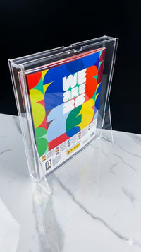 Porta Album Del Mundial De Acrílico Transparente Impresión 3D