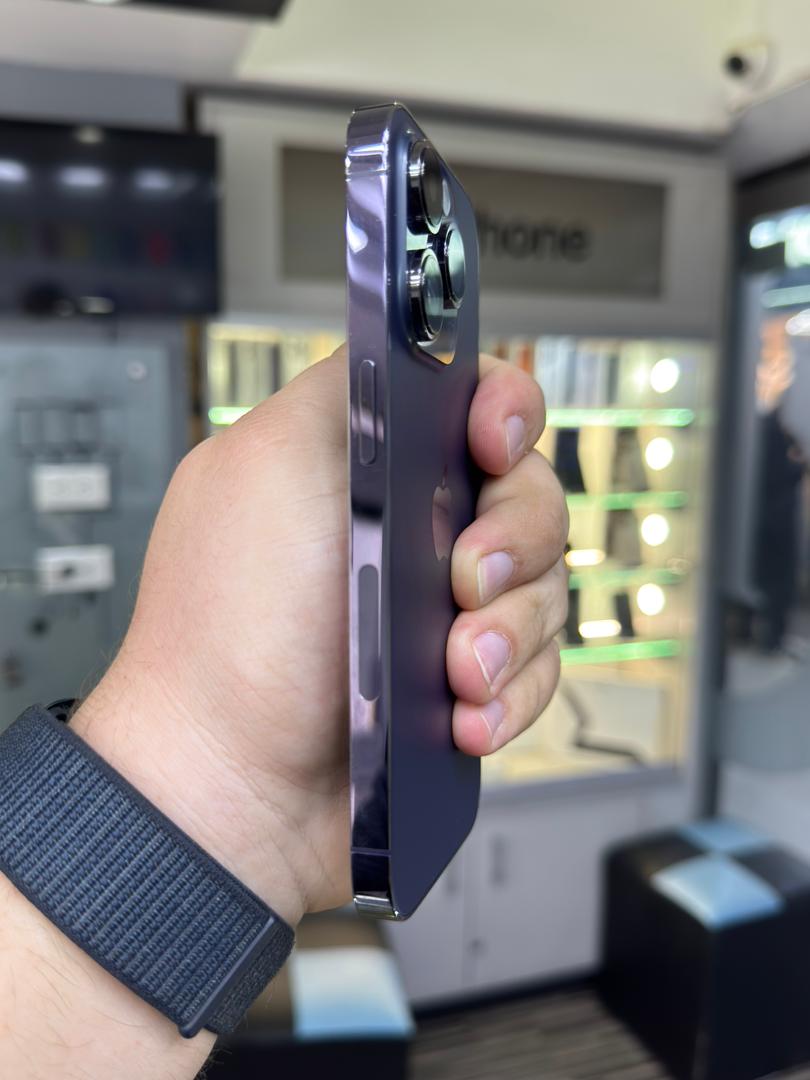 Apple iPhone 14 Pro 128 GB Morado (e-Sim) Batería 84% Like New