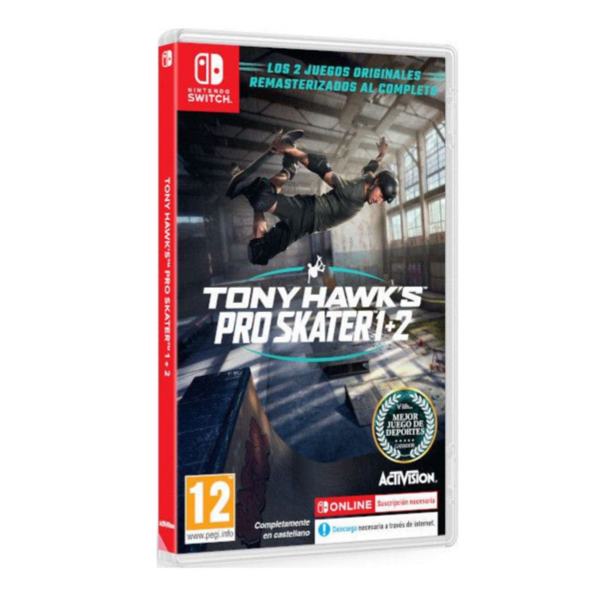 Tony Hawk's Pro Skater 1 + 2 Nintendo Switch Fisico