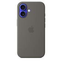 Forro Silicon iPhone 16 Gris