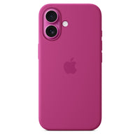 Forro Silicon iPhone 16 Fucsia