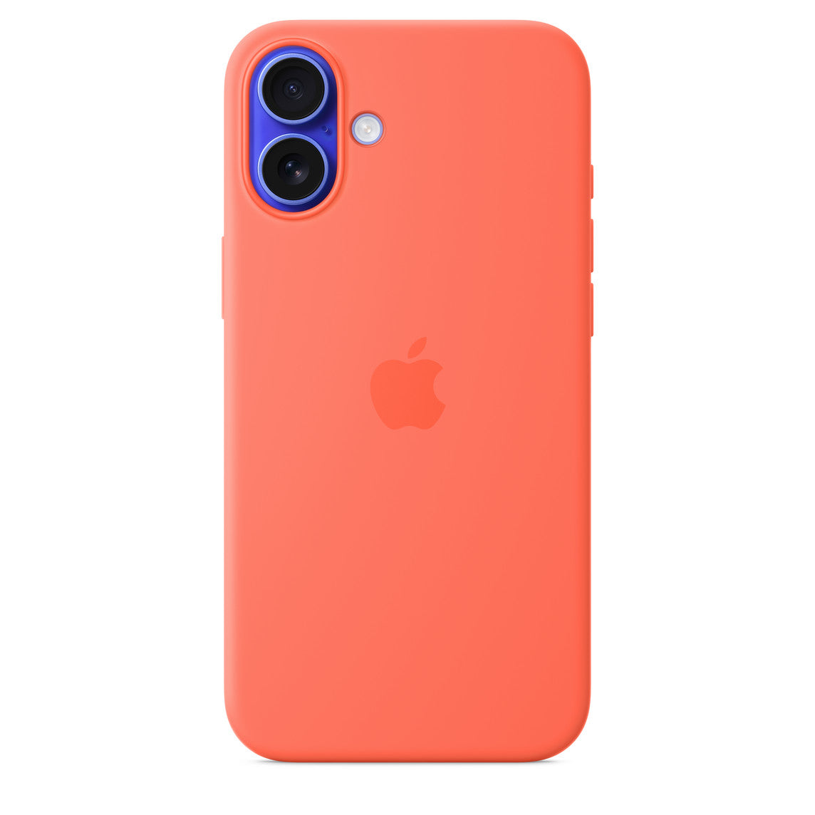 Forro Silicon iPhone 16 Naranja