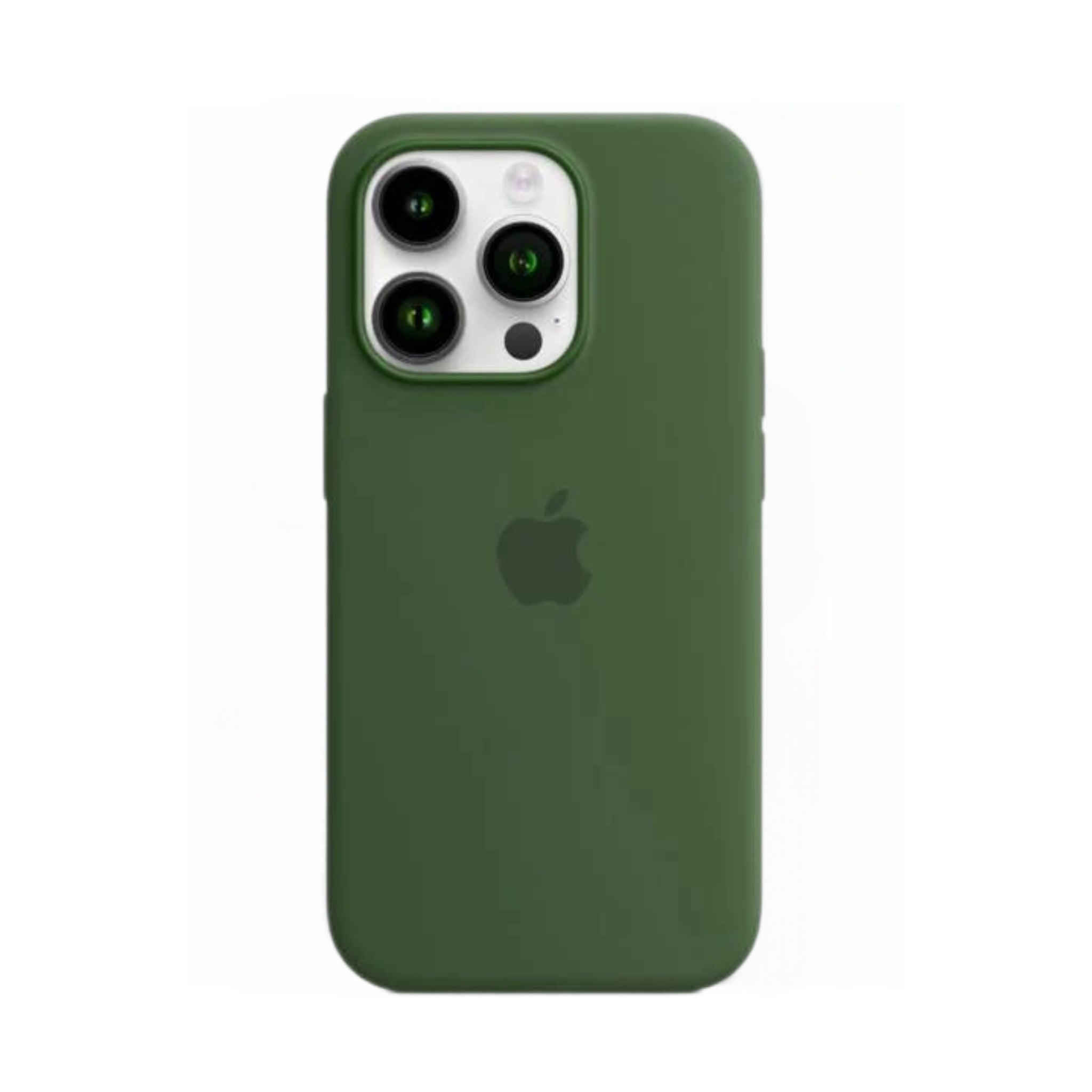 Forro Silicon iPhone 12 Pro Verde Militar