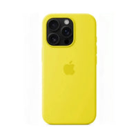 Forro Silicon iPhone 13 Pro Max Amarillo Oscuro