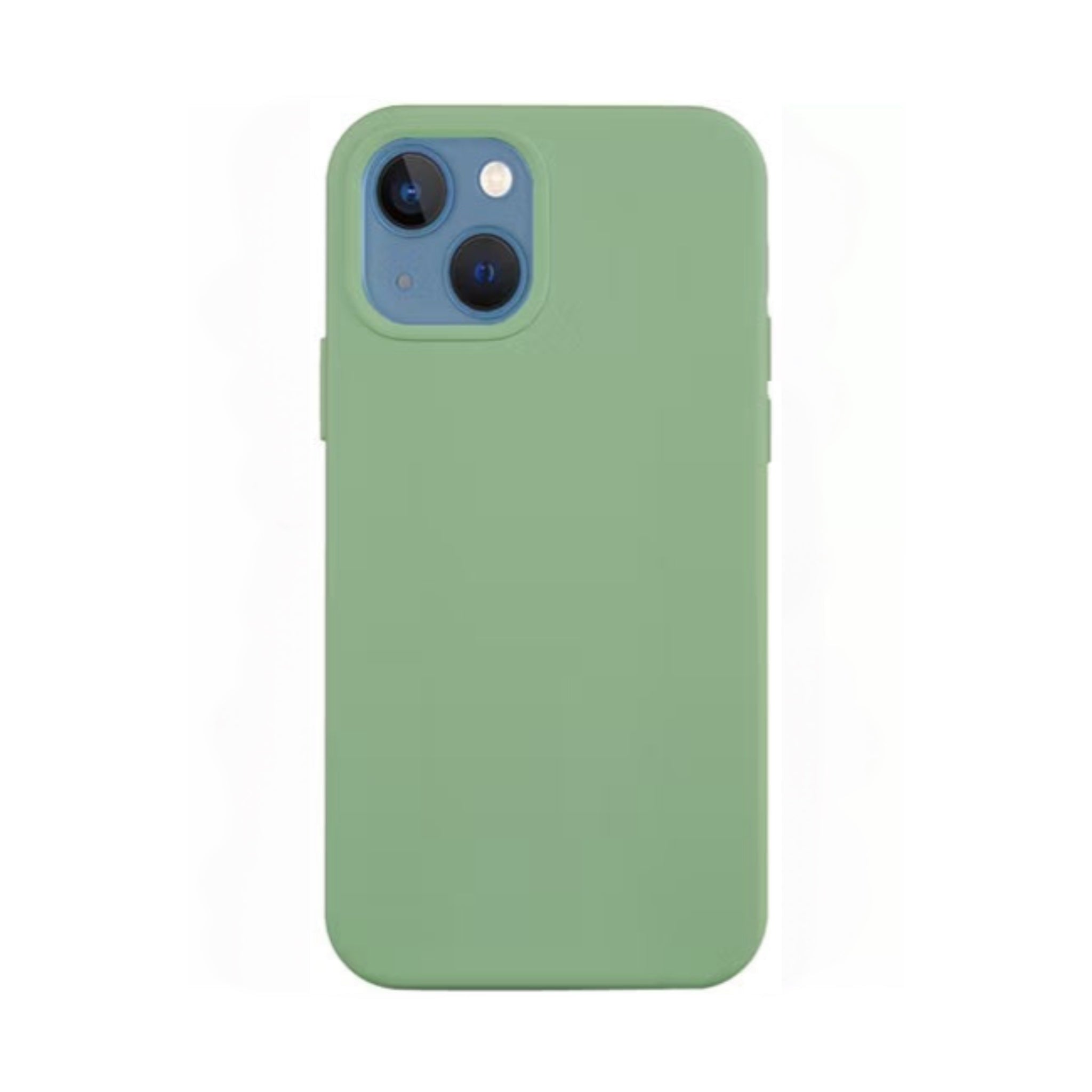 Forro Silicon iPhone 14 Verde